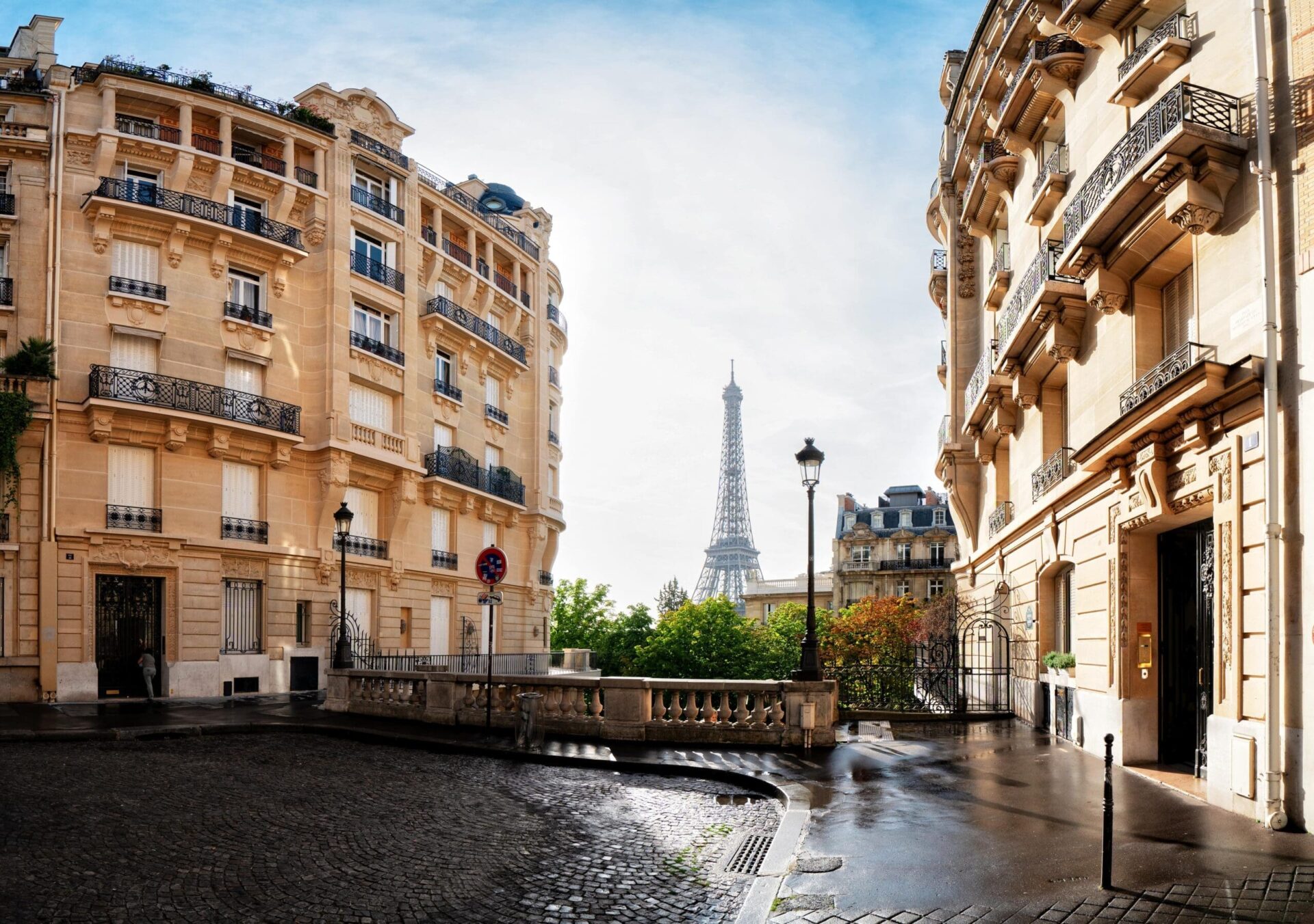 Vue de la Tour Eiffel à Paris