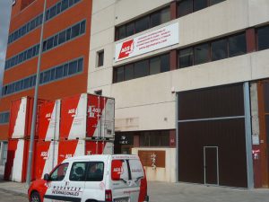 Warehouse premises of AGS Spain